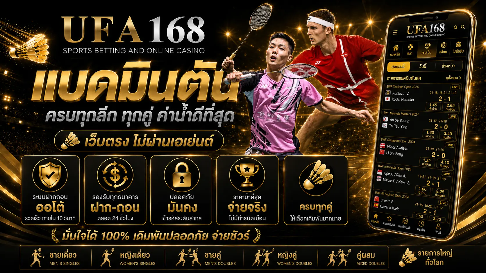 แบดมินตัน UFA168